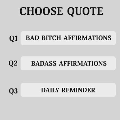 40oz Personalized Badass Affirmation Tumbler: Stainless Steel Travel Mug